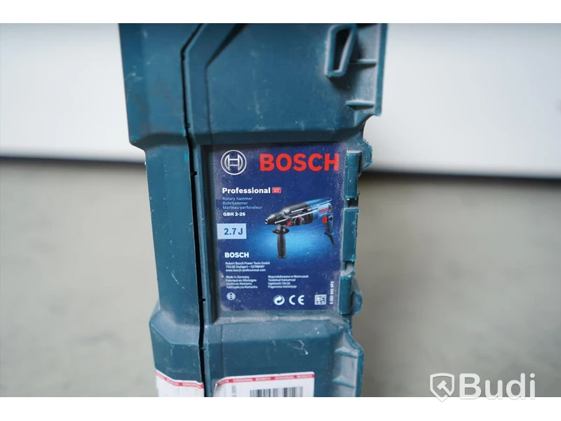 Borrhammare, Bosch Professional 2.7 J. Funktionstestad.