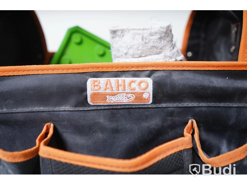 Verktygsväska med diverse innehåll, Bahco.