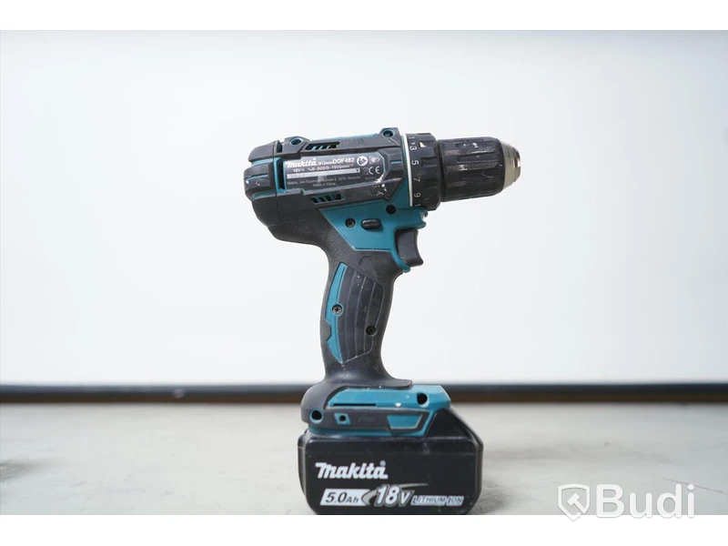 Skruvdragare, Makita DDF482RTJ. Funktionstestad.
