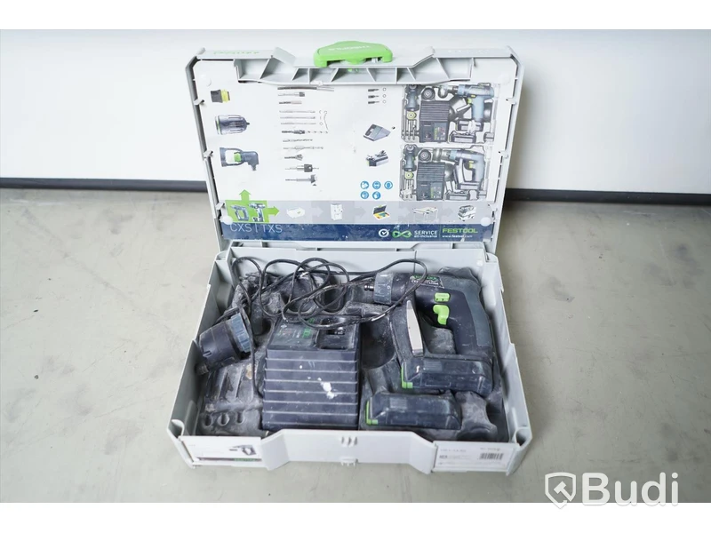 Skruvdragare, Festool CXS Li. Funktionstestad.