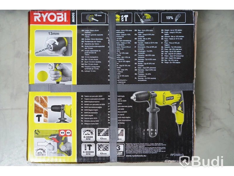 Slagborr. Ryobi RPD500G. Ny, Obruten förpackning.