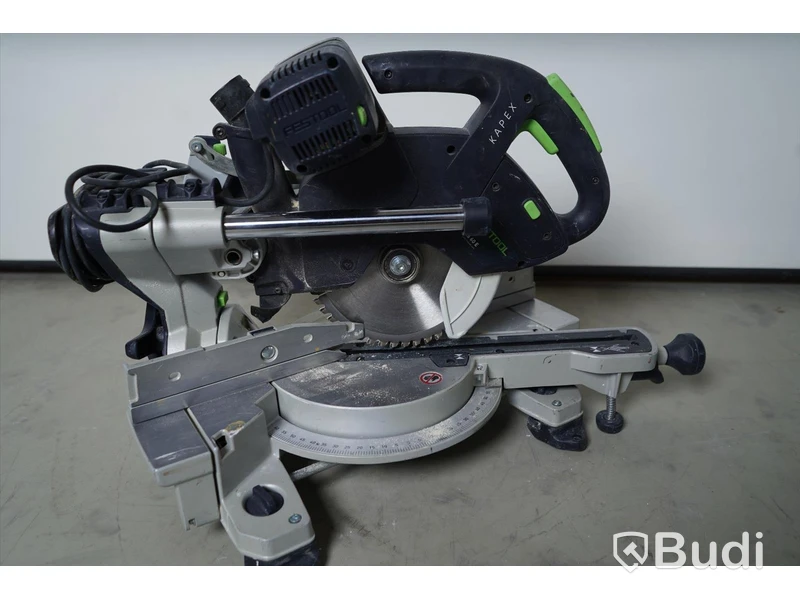 Kap- och gersåg samt styrskena. Festool KS 60 E, Festool FS 1080/2.