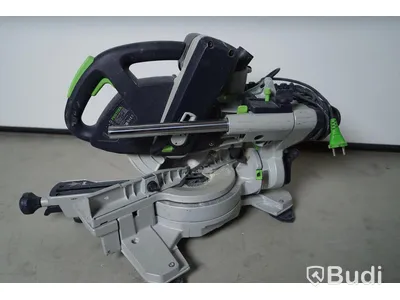 Kap- och gersåg samt styrskena. Festool KS 60 E, Festool FS 1080/2.