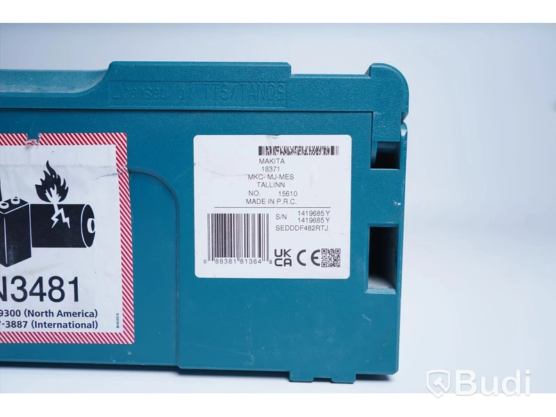 Skruvdragare, Makita DDF482RTJ. Begagnad. Funktionstestad.