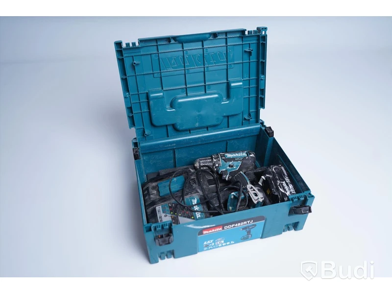 Skruvdragare, Makita DDF482RTJ. Begagnad. Funktionstestad.