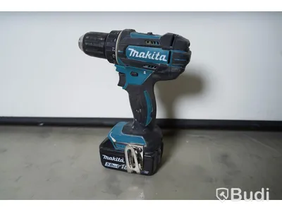 Skruvdragare inklusive batteri & laddare. Makita DDF482RTJ.
