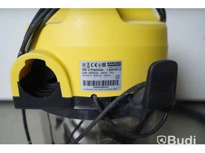 Grovdammsugare, Kärcher WD 3 Premium.  Funktionstestad.
