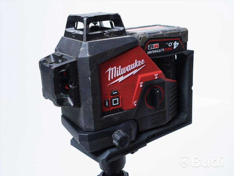 Korslaser och Laserstativ - Milwaukee M12 3PL och TRP 120, OBS! Säljs utan laddare.