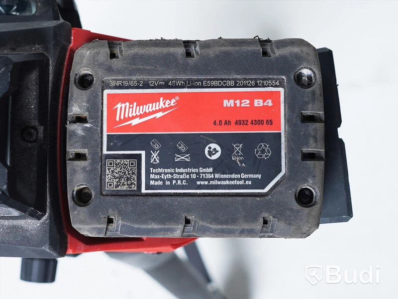 Korslaser och Laserstativ - Milwaukee M12 3PL och TRP 120, OBS! Säljs utan laddare.
