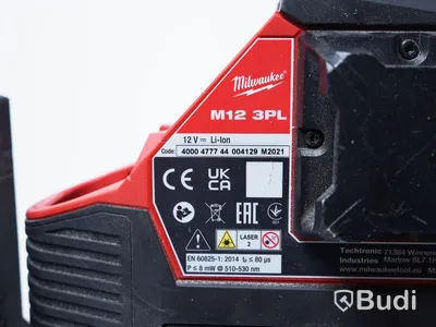 Korslaser och Laserstativ - Milwaukee M12 3PL och TRP 120, OBS! Säljs utan batteri och laddare.