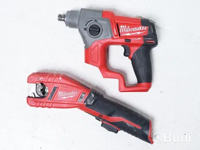 Kopparrörkap & Borrhammare - Milwaukee M12 CH och C12 PC, OBS! Säljs utan batteri och laddare.