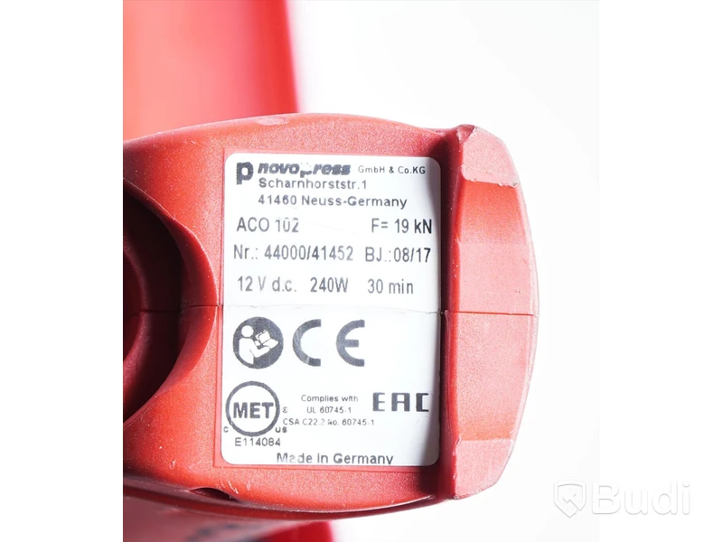 Pressmaskin - Novopress ACO 102
