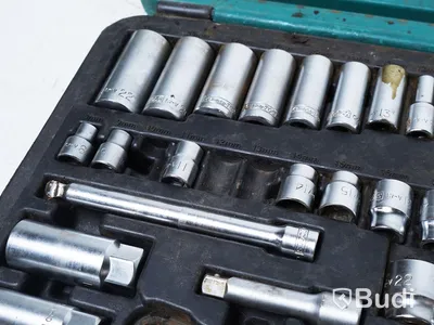Hylsnyckelsats - Kamasa Tools, OBS! Delar saknas.