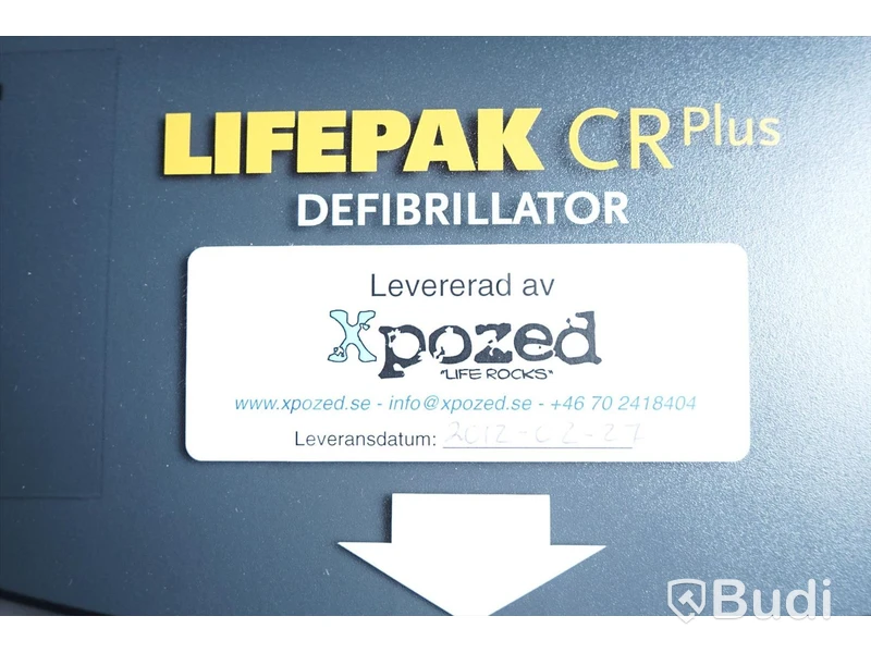 Hjärtstartare - Lifepak Defibrillator CR Plus