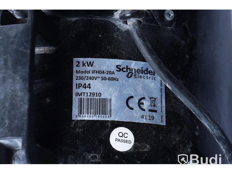 Värmefläkt Schneider 2kW IP44