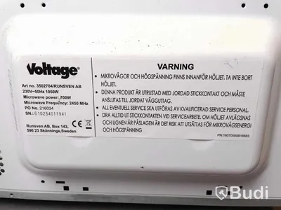 Mikrovågsugn - Voltage.