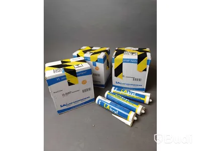 Fönsterkit och silikon - 39 st LA-silikon transparent, 13 st fönsterkit LA-seal (6 st. á 600ml, 7 st. á 290 ml), Leif Arvidsson.