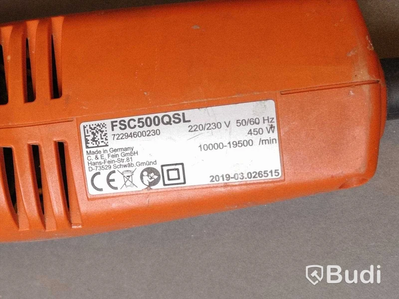 Multiverktyg - Supercut construction FSC500QSL, Fein.