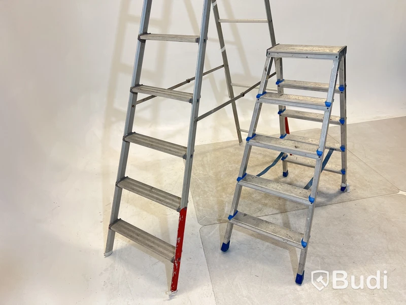2 st. Stegar, olika modeller och märken