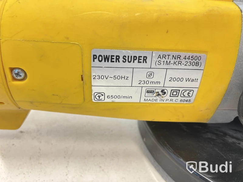 Vinkelslip Power Super