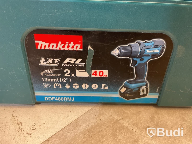 Skruvdragare DDF480RMJ Makita
