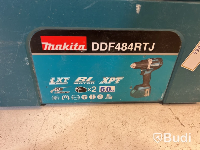 Skruvdragare DDF484RTJ Makita
