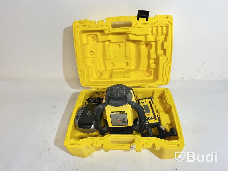 Rotationslaser Leica Rugby 610 RE160 med tillbehör