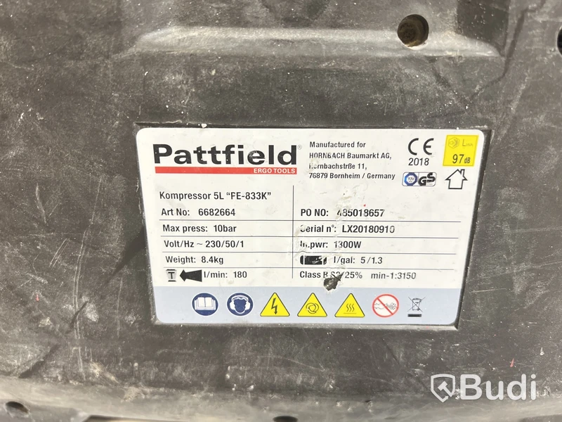 Kompressor 5l PE-883K, Pattfield
