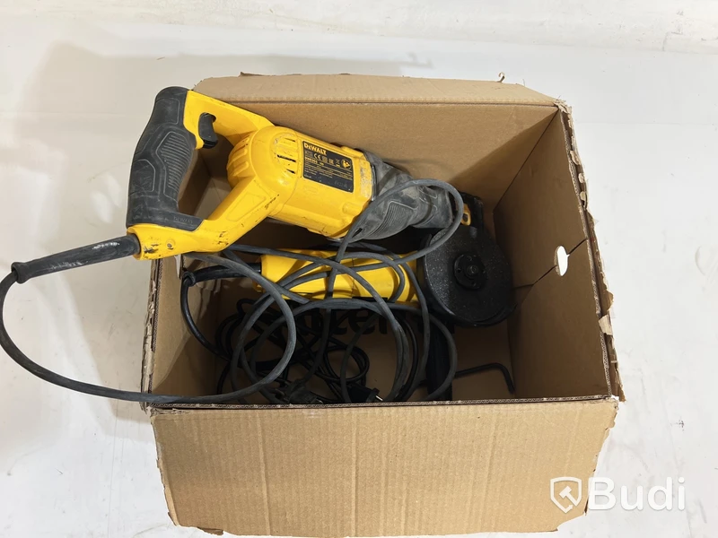 Tigersåg och Vinkelslip Dewalt