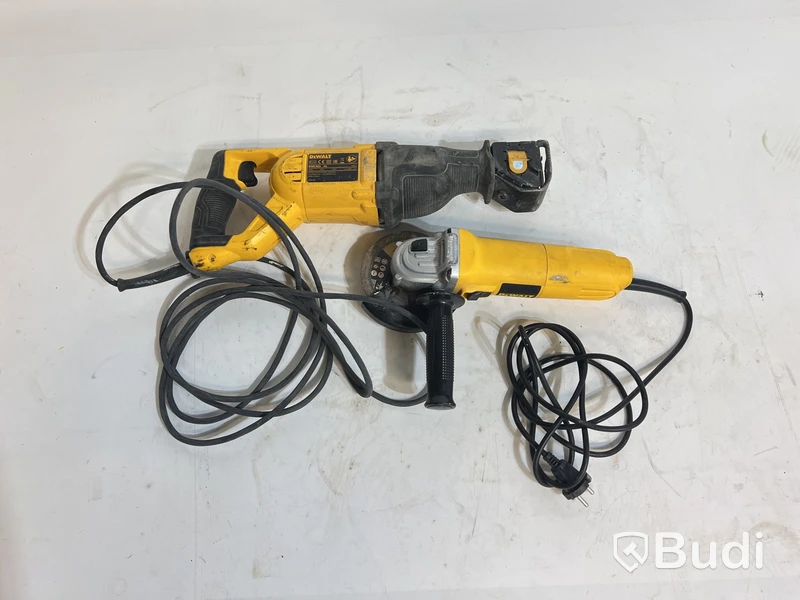 Tigersåg och Vinkelslip Dewalt