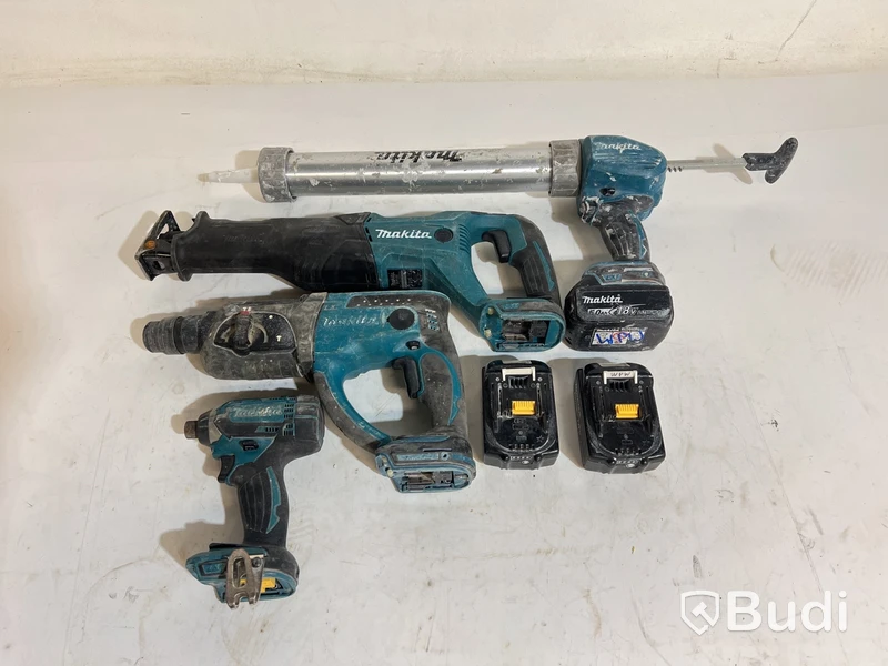 Diverse verktyg och batterier, Makita