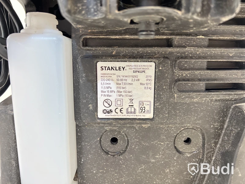 Högtryckstvätt Stanley SXPW22PE