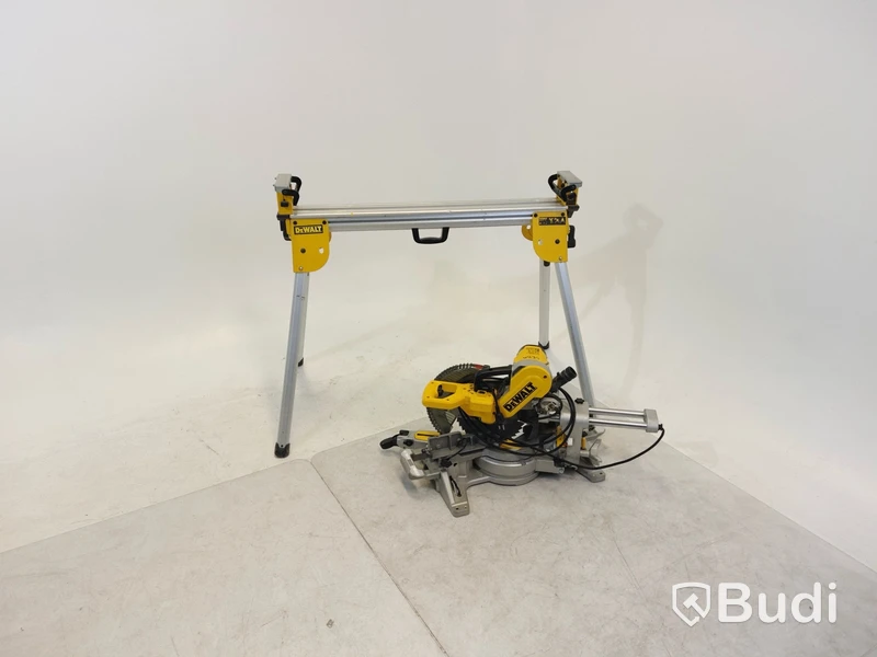 Kap- och gersåg DWS727-qs och sågbord DE7033 XJ, Dewalt