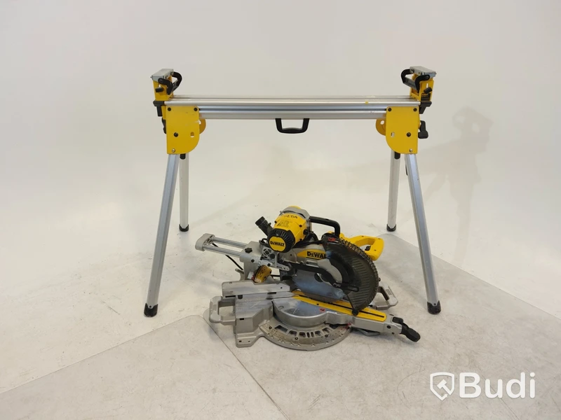 Kap- och gersåg DWS727-qs och sågbord DE7033 XJ, Dewalt