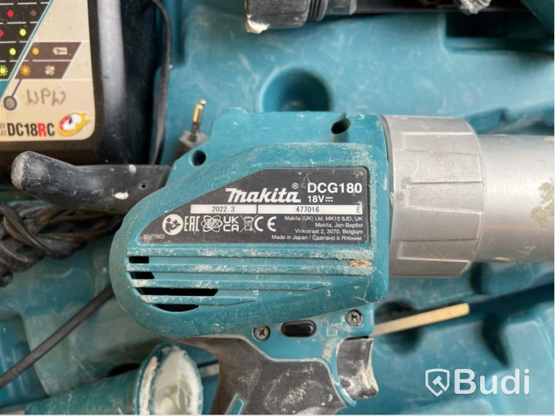 Fogspruta, Makita DCG180RAEX