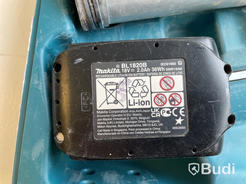 Fogspruta, Makita DCG180RAEX