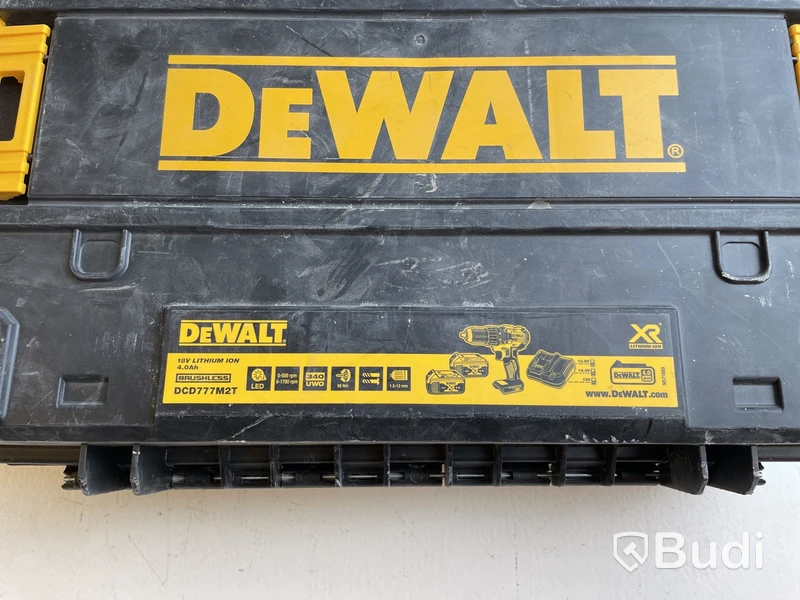 Borrskruvdragare, Dewalt, DCD777M2T