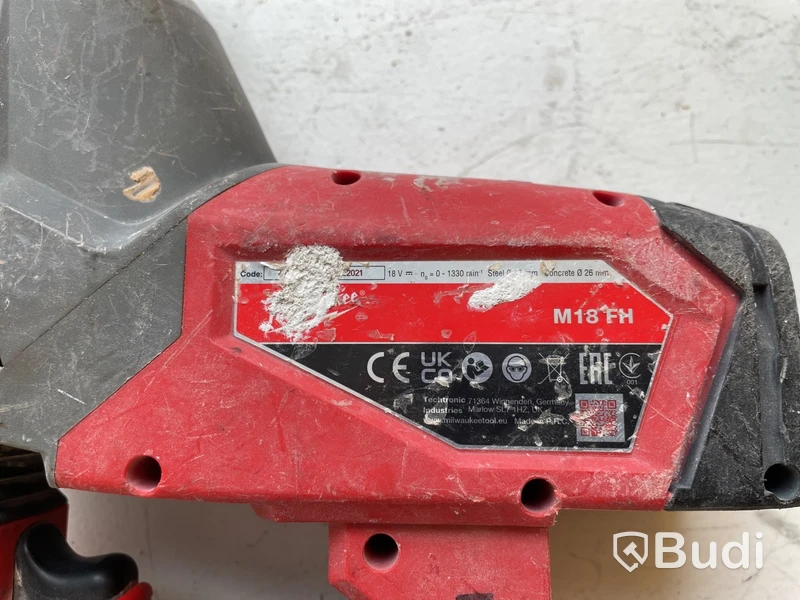 Borrhammare, Milwaukee M18FH
