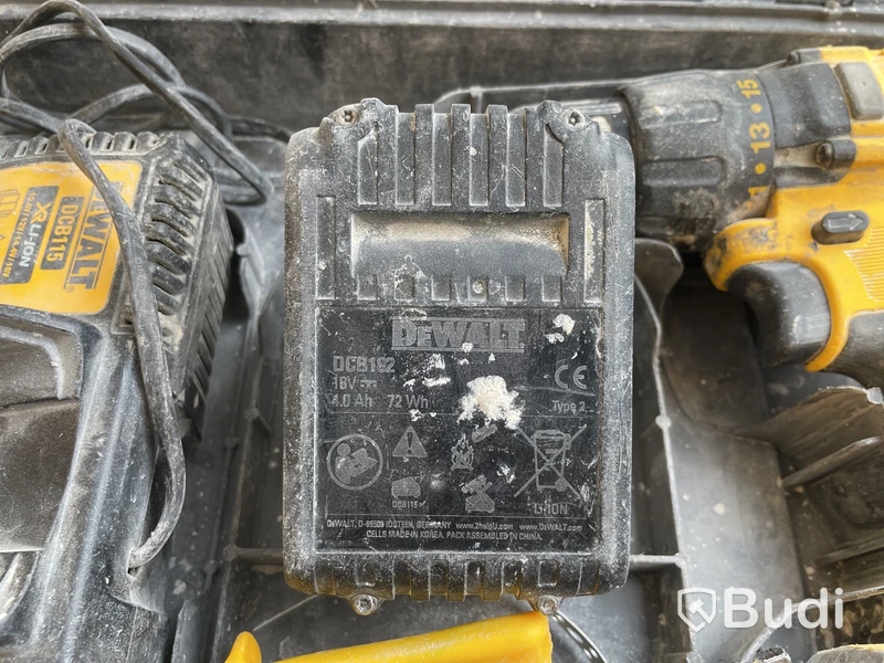 Borrskruvdragare, Dewalt, DCD777M2T