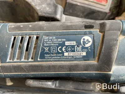 Multiverktygskit, Bosh GOP 18V-28
