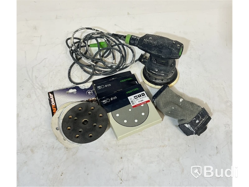 Excenterslip 125 EQ-plus Festool med tillbehör