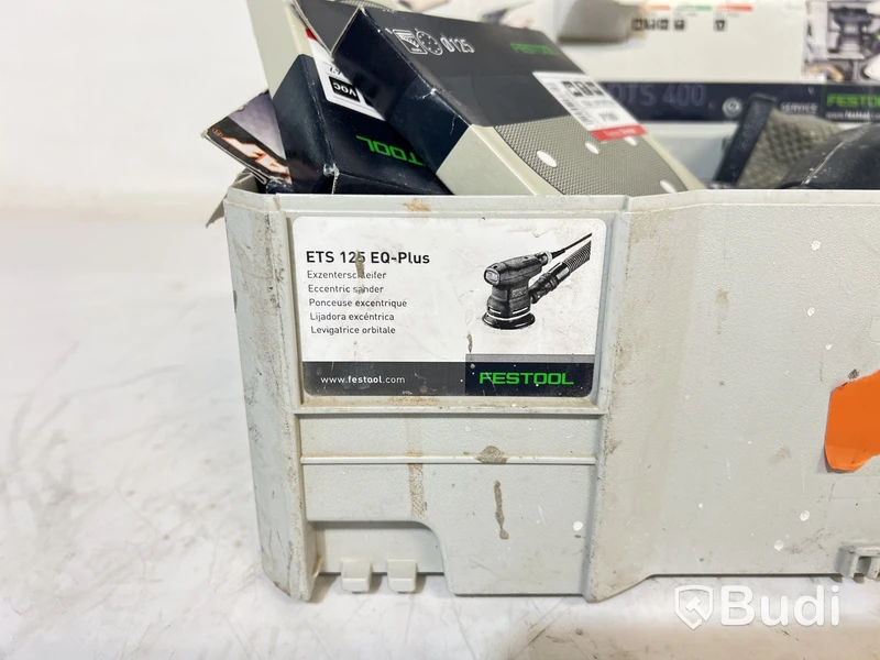 Excenterslip 125 EQ-plus Festool med tillbehör