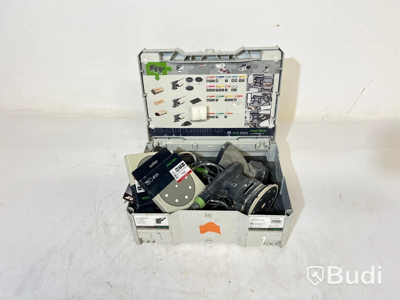 Excenterslip 125 EQ-plus Festool med tillbehör