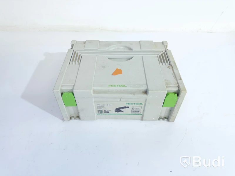 Excenterslip RAS 115.04 E-set Festool med tillbehör
