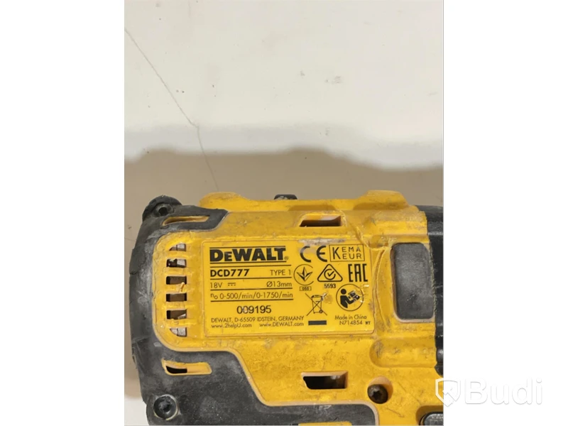 Skruvdragare DeWalt, DCD777