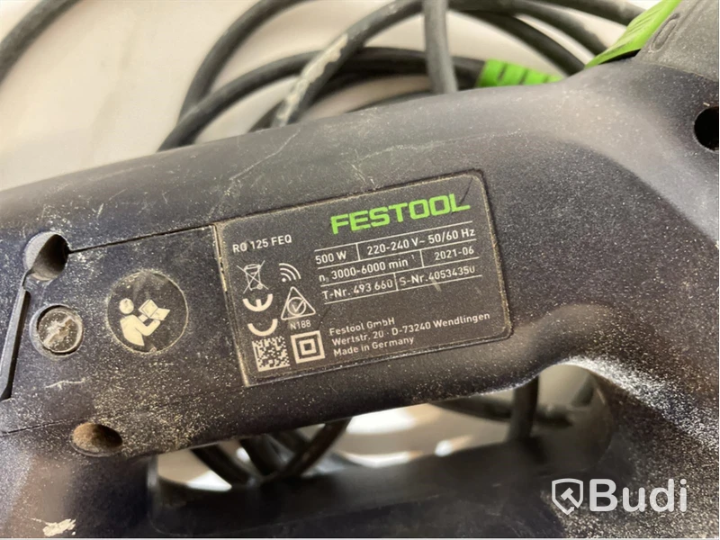 Slipmaskin Festool RO 125 SN: 40534350