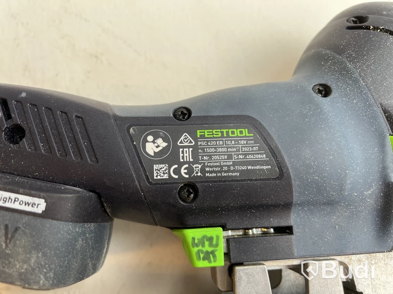 Sticksåg Festool PSC 420 EB Serienr. 40620848