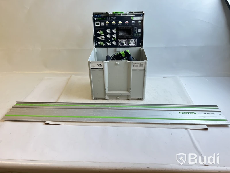 Sänksåg Festool TS 55 Febq med styrskena Serienummer: 40254258