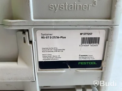 Städset till dammsugare RS-ST D 27/36 plus no 577257