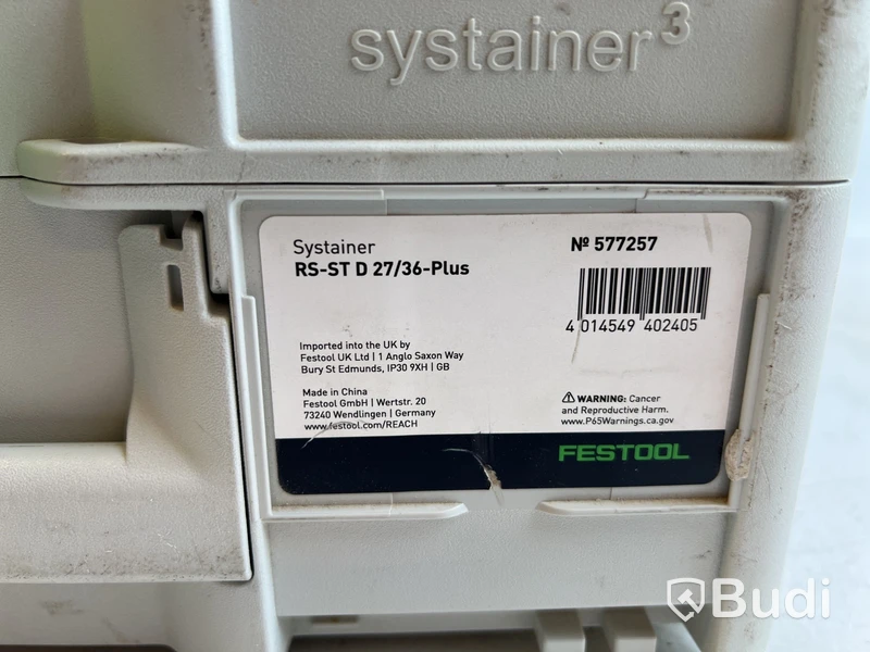 Städset till dammsugare RS-ST D 27/36 plus no 577257